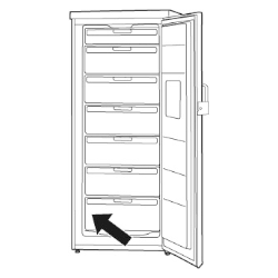 Location of E-NR for refrigerators