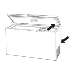 Location of E-NR for refrigerators