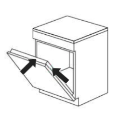 Location of E-NR for dishwashers