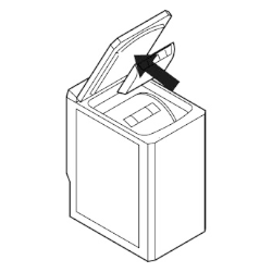 Location of E-NR for washing machines and tumble dryers