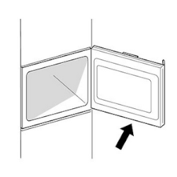 Location of E-NR for ovens