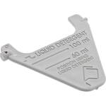 Partition, detergent drawer - 1327267025 - p.851B