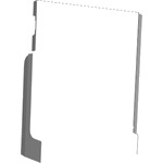 Cover, control panel, right - 2634011015 - p.550A