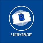 E201 Vacuum cleaner bags 4x, long performance - 9001955211 - p.577